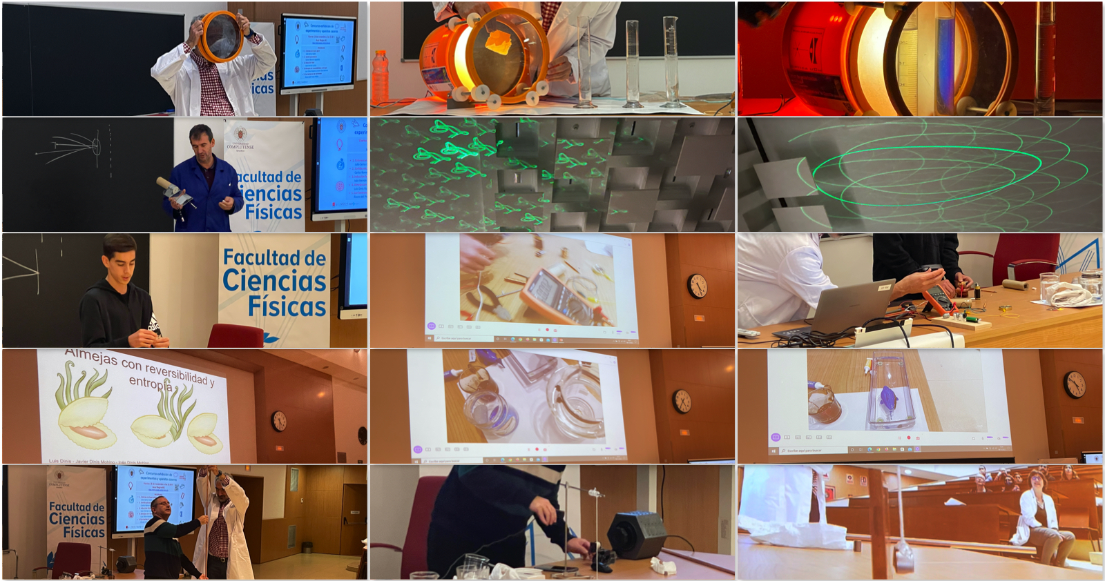 Galería de fotos - Semana de la Ciencia Físicas 2022