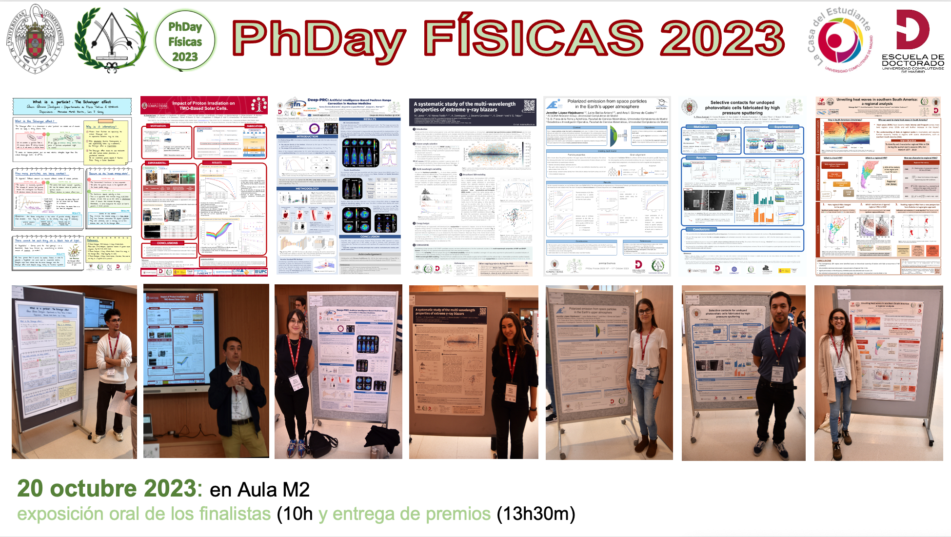 PhDay Físicas 2023 (16 al 20 oct 2023) 