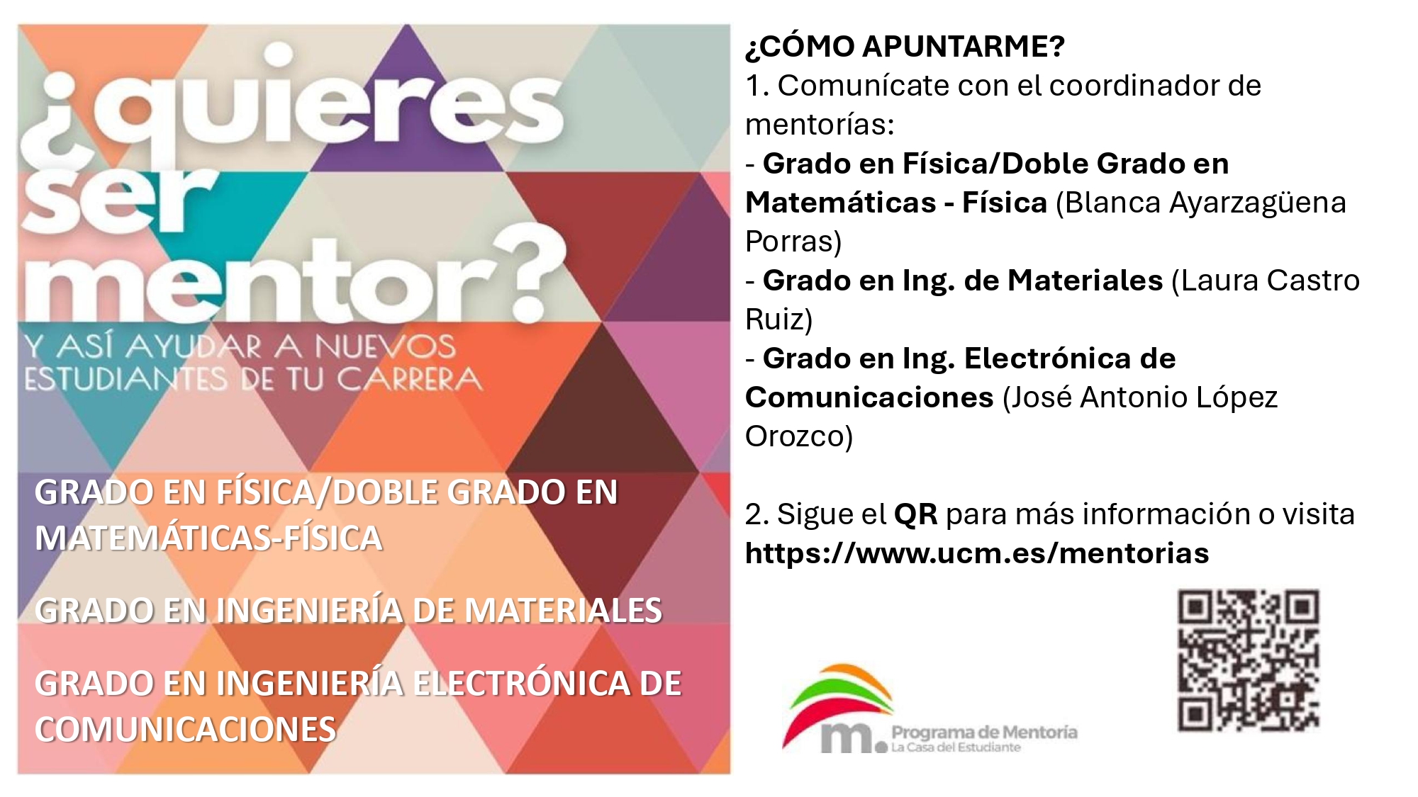 Programa de Mentoría