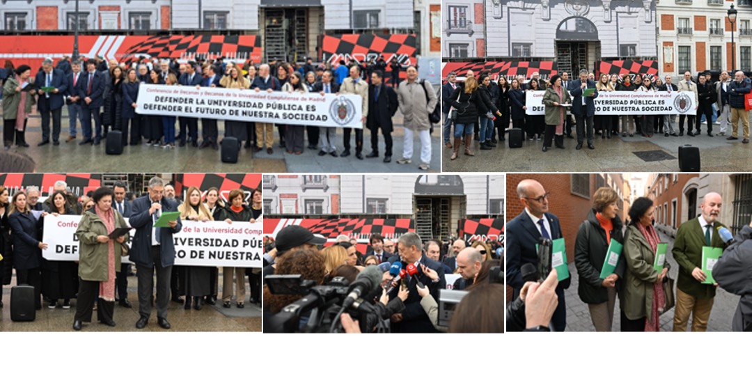 Manifiesto de los Decanos y Decanas de la UCM en defensa de la Universidad Pública