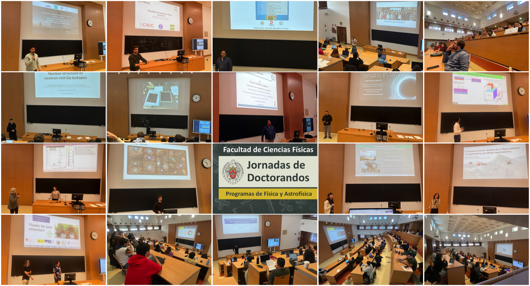 Jornadas de Doctorandos 2025/26 - en Física y en Astrofísica