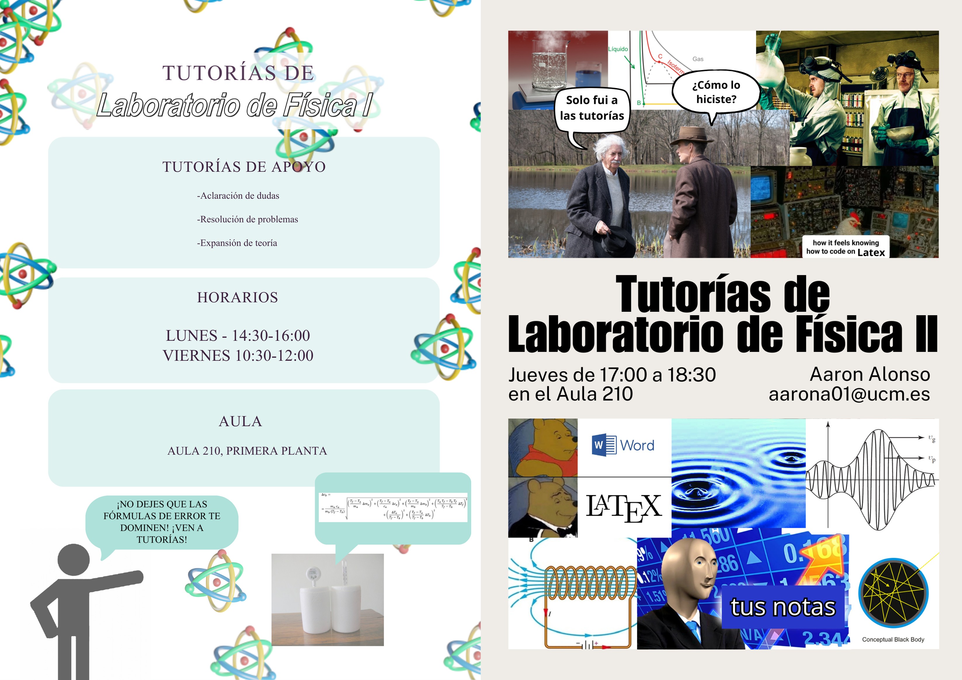 Las tutorías empiezan el 26 de enero (2º cuat.)