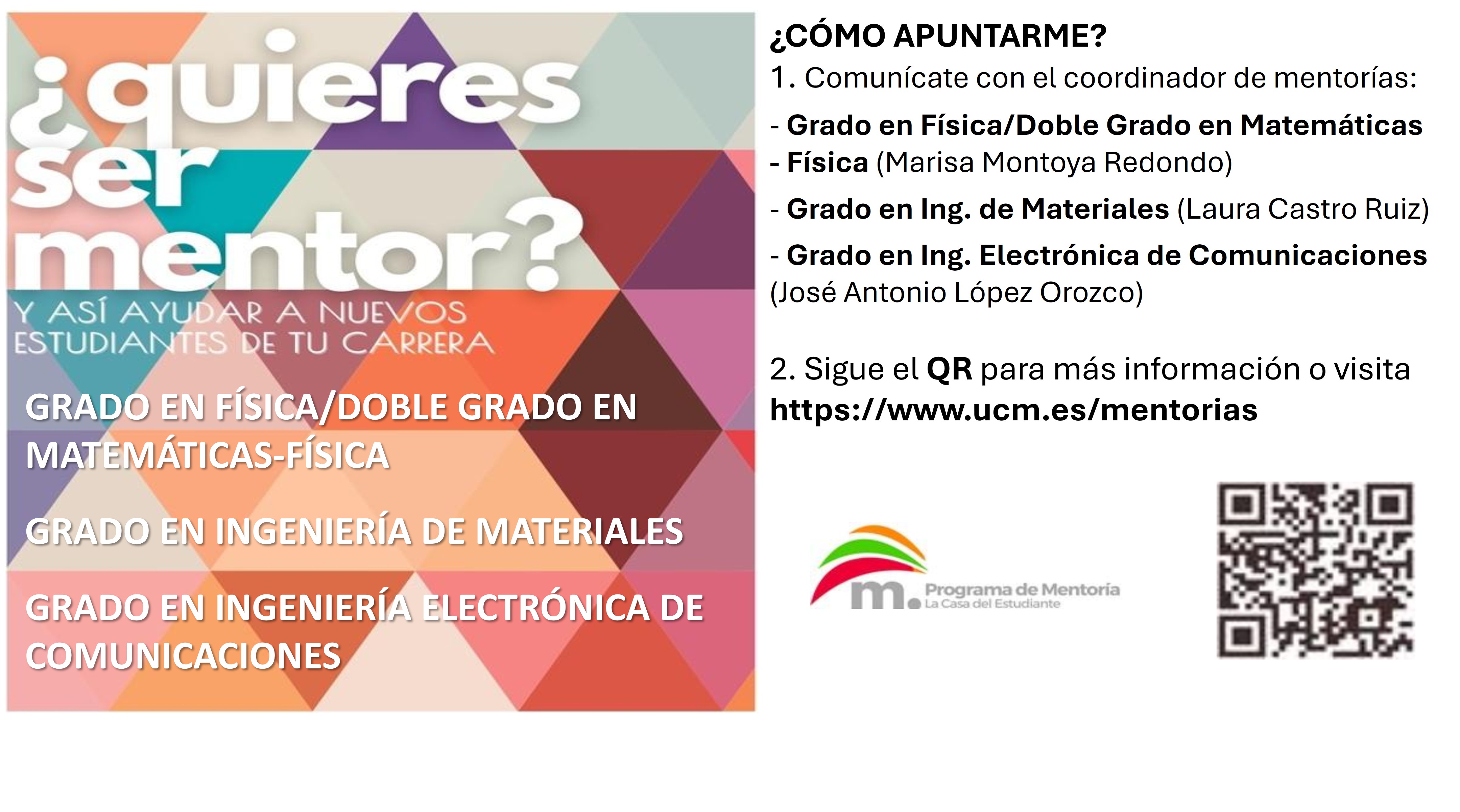 Programa Mentoría 