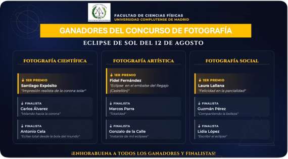 Galería Concurso de Fotografía Eclipse Solar 12 Agosto